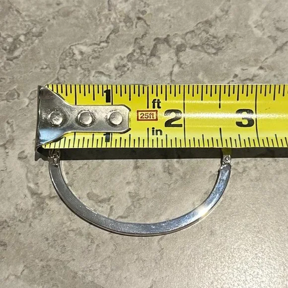 Silver Crystal Bangle - Picture 5 of 6